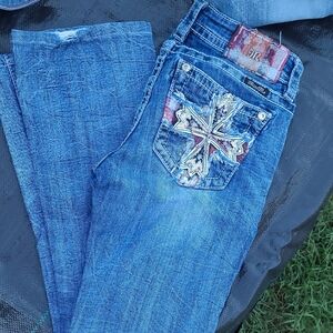 Miss Me Jeans Size 27 Boot